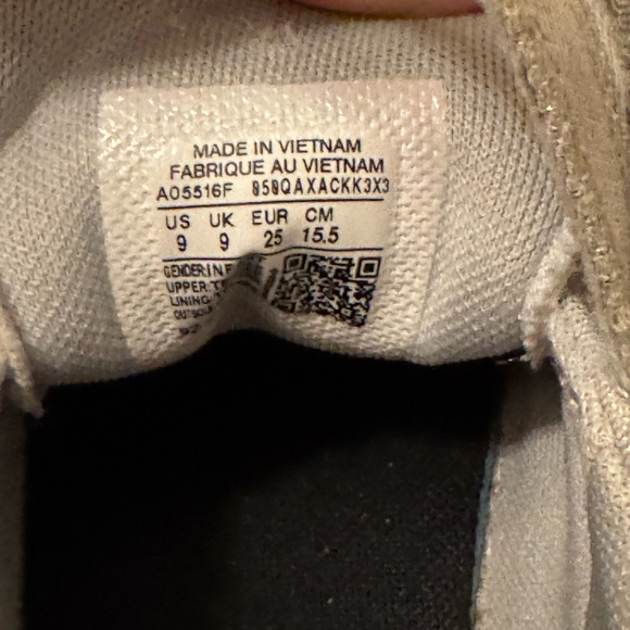 Converse Kids' Silver Sparkly All Star Shoes - Picture 2 of 5